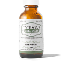 Jackson’s #10 Nat Phos 6x (Sodium Phosphate) Schuessler Mineral Cell Salt