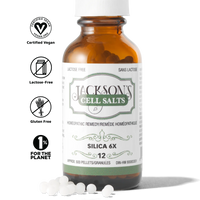 Jackson’s #12 Silica 6x Schuessler Mineral Cell Salt