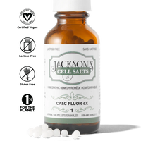 Jackson’s #1 Calc Fluor 6x (Calcium Fluoride) Schuessler Mineral Cell Salt