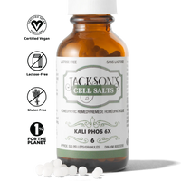 Jackson’s #6 Kali Phos 6x (Potassium Phosphate) Schuessler Mineral Cell Salt