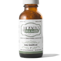 Jackson’s #7 Kali Sulph 6x (Potassium Sulfate) Schuessler Mineral Cell Salt