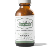 Jackson’s #9 Nat Mur 6x (Sodium Chloride) Schuessler Mineral Cell Salt