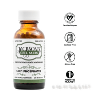 Jackson’s 5 in 1 Phosphates 6x Schuessler Mineral Cell Salt Combination