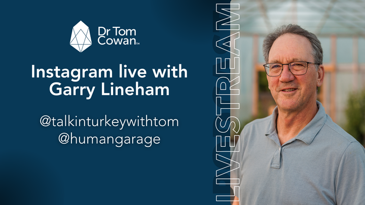 Instagram live with Garry Lineham of Human Garage