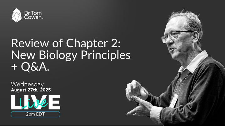 Review of Chapter 2: New Biology Principles + Q&A - 8/27/25
