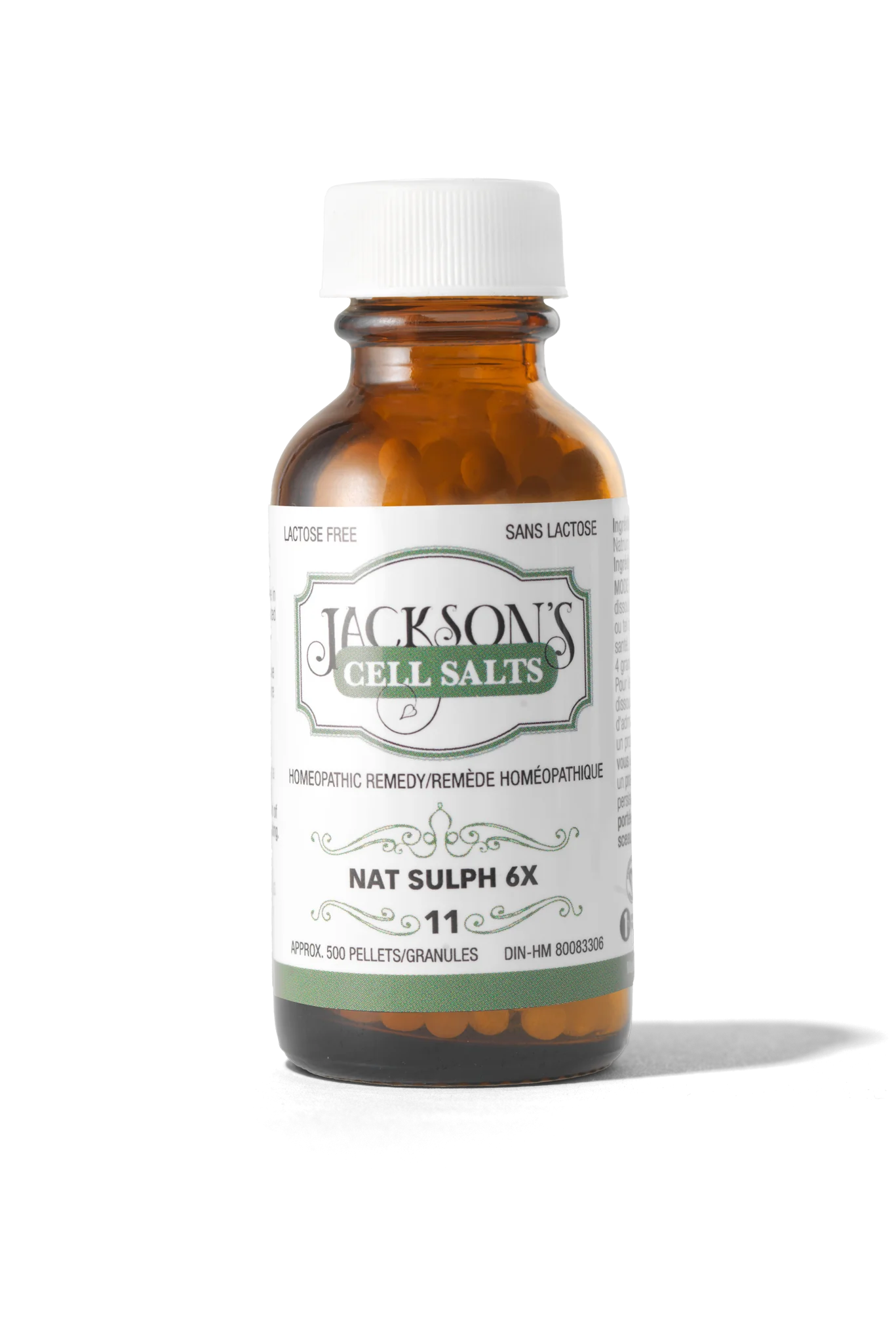 Jacksons #11 Nat Sulph 6x Schuessler Mineral Salt