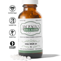 Jackson’s #5 Kali Mur 6x (Potassium Chloride) Schuessler Mineral Cell Salt