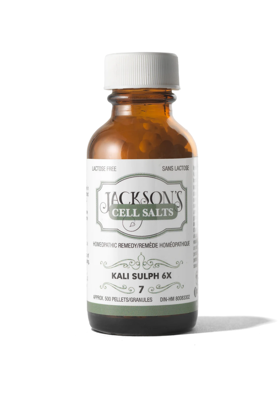 Jackson’s #7 Kali Sulph 6x (Potassium Sulfate) Schuessler Mineral Cell Salt