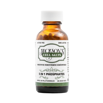 Jackson’s 5 in 1 Phosphates 6x Schuessler Mineral Cell Salt Combination