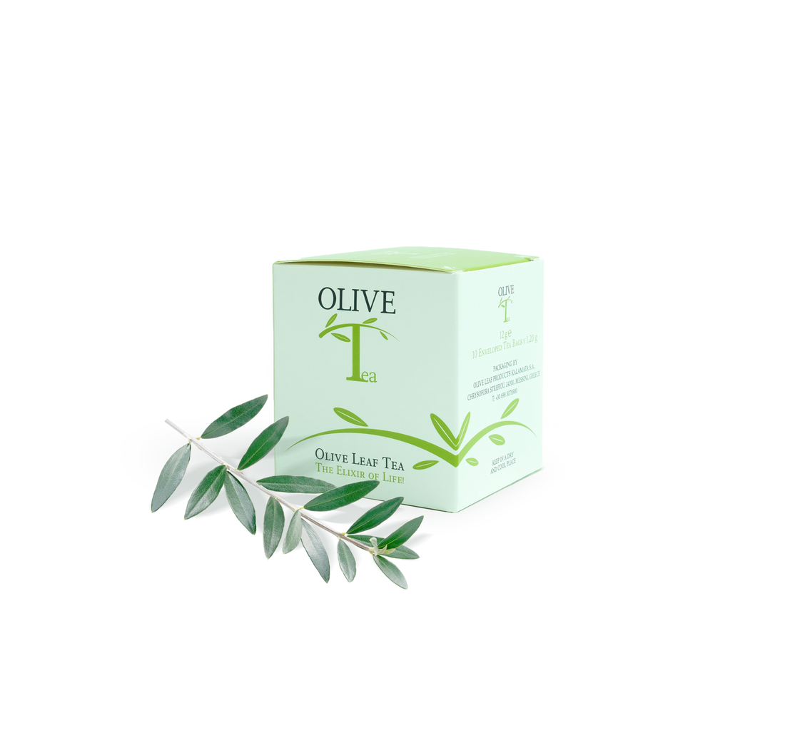 High Polyphenol Organic Olive Leaf Tea from Greece